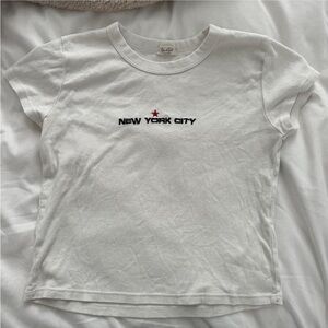 Brandy Melville nyc baby tee!